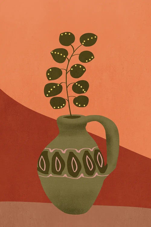 Plant In A Pot V by Viviana Gonzalez wall art