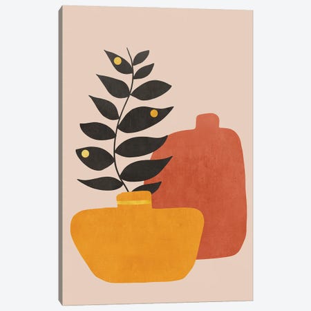 Plant In A Pot I Canvas Print #VGO159} by Viviana Gonzalez Canvas Print