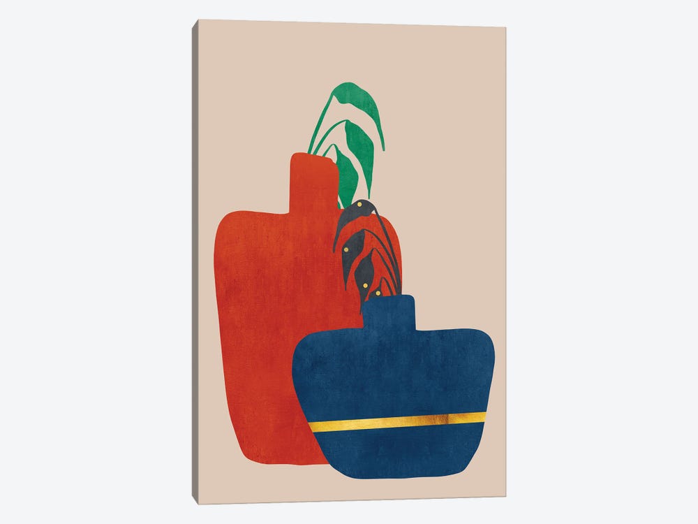 Plant In A Pot II by Viviana Gonzalez 1-piece Canvas Print