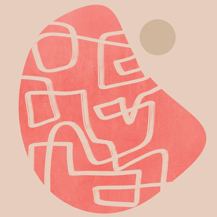 Line Art Improvisation I by Viviana Gonzalez wall art