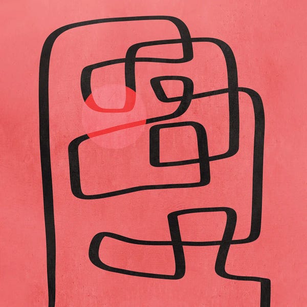 Line Art Improvisation IV