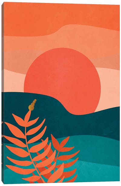 A tropical landscape I Canvas Art Print - Viviana Gonzalez