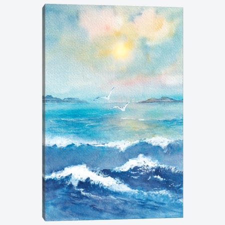 Ocean View Canvas Print #VGO181} by Viviana Gonzalez Canvas Art