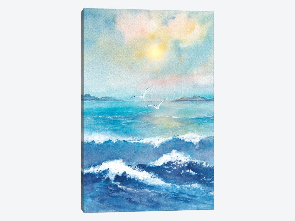 Ocean View by Viviana Gonzalez 1-piece Canvas Wall Art