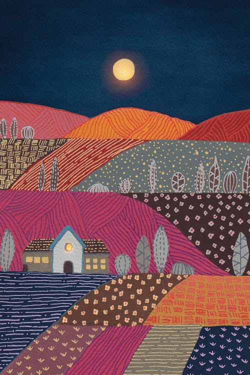 Midnight Landscape II by Viviana Gonzalez wall art