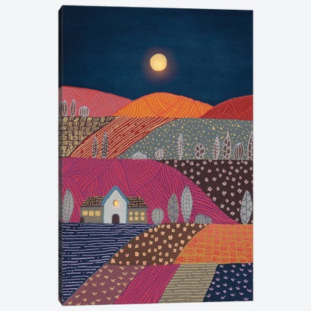 Midnight Landscape II Canvas Print #VGO200} by Viviana Gonzalez Canvas Print