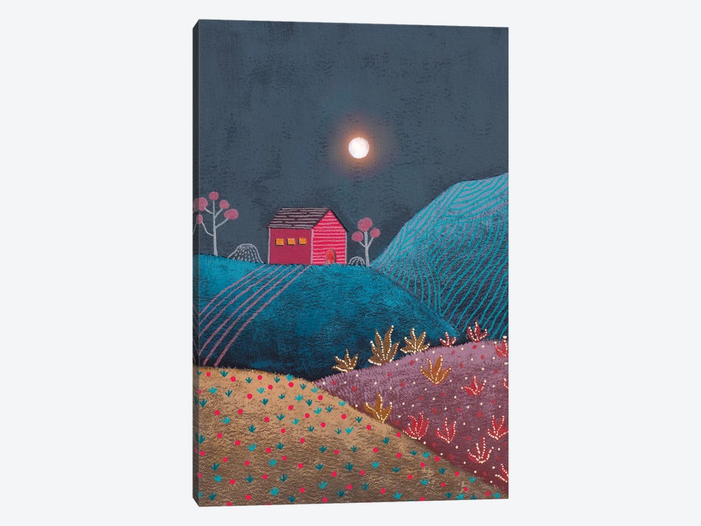 Midnight Landscape III by Viviana Gonzalez 1-piece Canvas Art Print