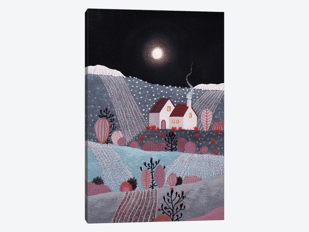 Midnight Landscape V by Viviana Gonzalez 1-piece Canvas Art