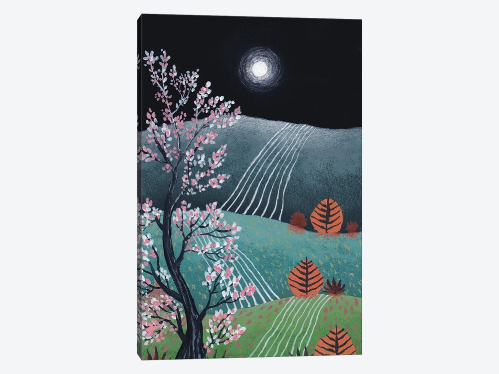 Midnight Landscape VI by Viviana Gonzalez 1-piece Canvas Print