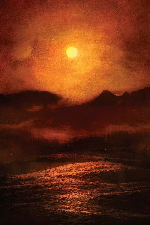 Sunset by Viviana Gonzalez canvas print