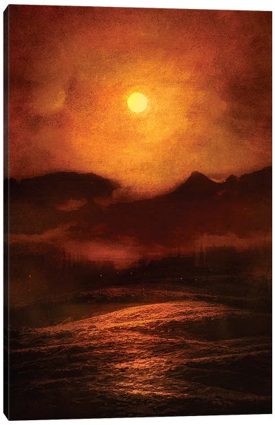 Sunset Canvas Art Print - Viviana Gonzalez