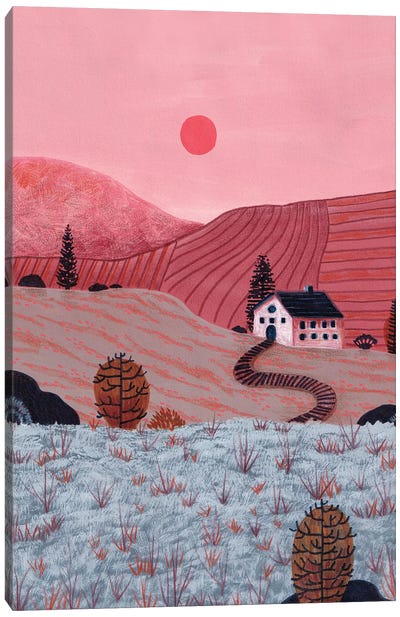 Little Farm House III Canvas Art Print - Viviana Gonzalez