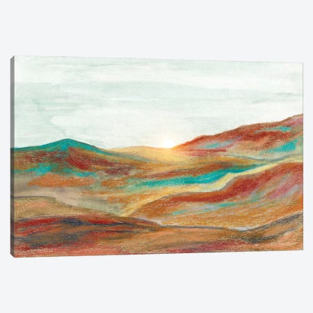 Psychedelic Sunset In The Mountains Canvas Print #VGO218} by Viviana Gonzalez Canvas Art
