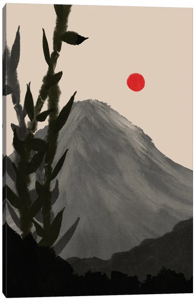 Japandi Mountains I Canvas Art Print - Viviana Gonzalez