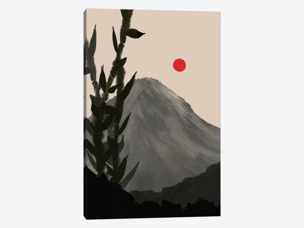 Japandi Mountains I by Viviana Gonzalez 1-piece Canvas Art Print
