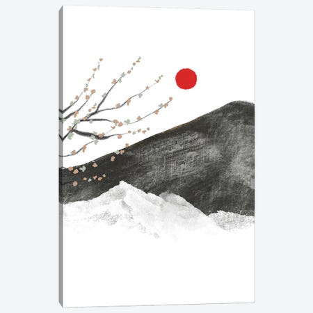 Japandi Mountains II Canvas Print #VGO233} by Viviana Gonzalez Canvas Art