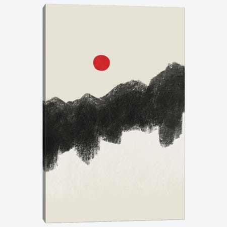 Japandi Mountains III Canvas Print #VGO235} by Viviana Gonzalez Art Print