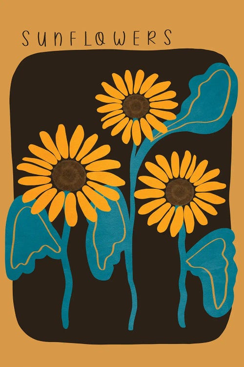 Sunflowers by Viviana Gonzalez wall art