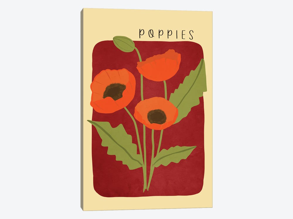 Poppies by Viviana Gonzalez 1-piece Art Print