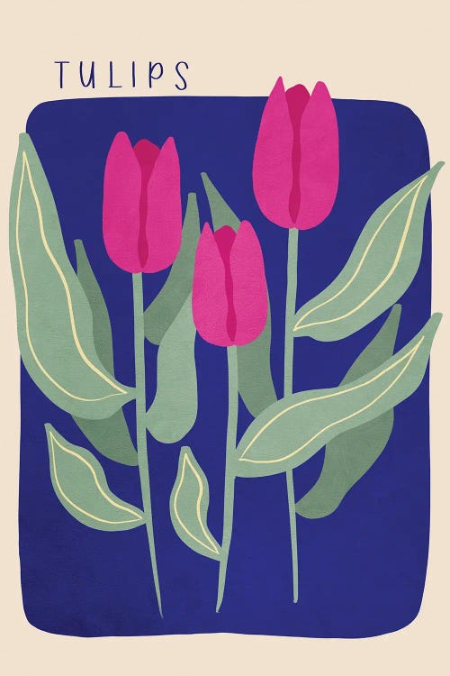 Tulips by Viviana Gonzalez wall art