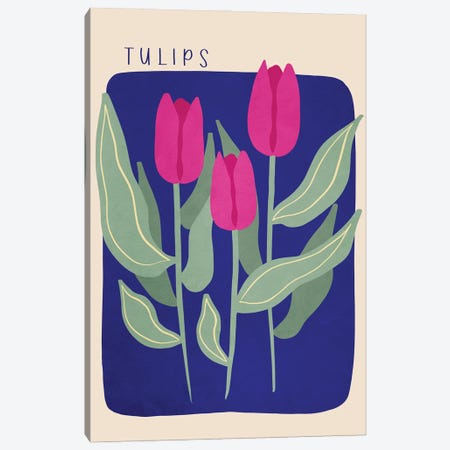 Tulips Canvas Print #VGO256} by Viviana Gonzalez Canvas Print