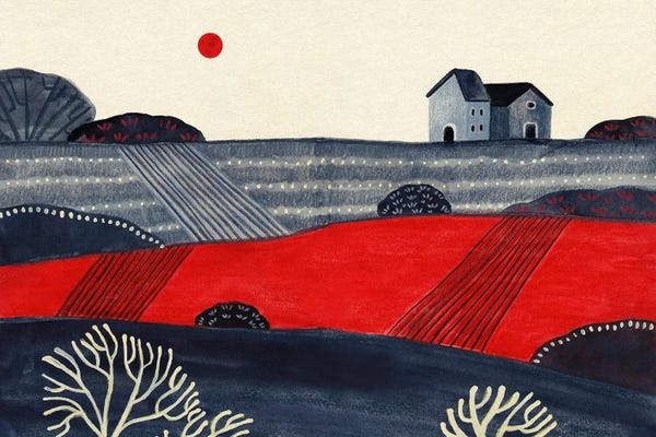 Viviana Gonzalez: Vintage Farmland II by Viviana Gonzalez