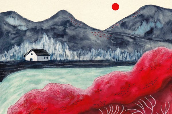 Viviana Gonzalez: Vintage Landscape III by Viviana Gonzalez
