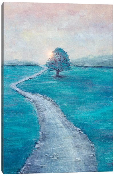 Lone Tree Canvas Art Print - Viviana Gonzalez