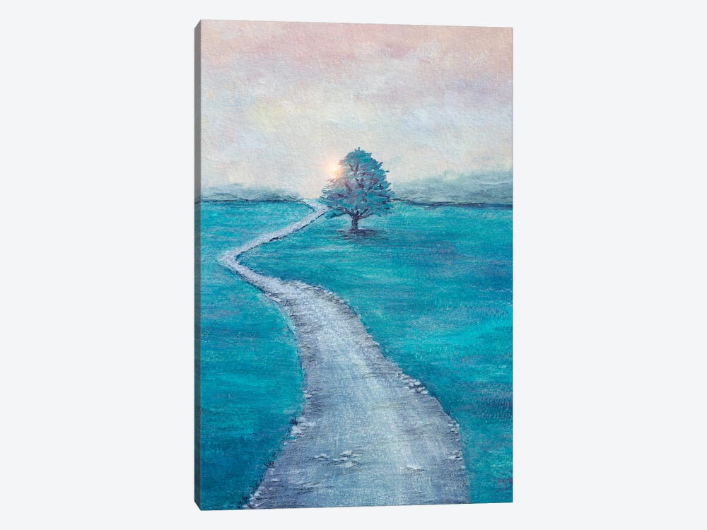 Lone Tree by Viviana Gonzalez 1-piece Canvas Wall Art
