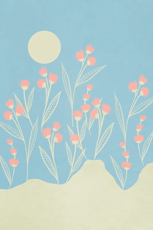 Spring Floral Vibes I by Viviana Gonzalez wall art