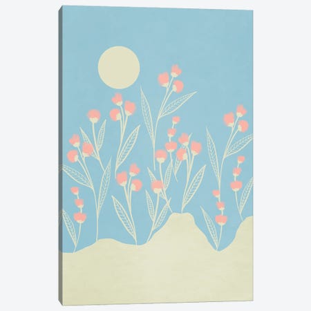 Spring Floral Vibes I Canvas Print #VGO276} by Viviana Gonzalez Canvas Art Print