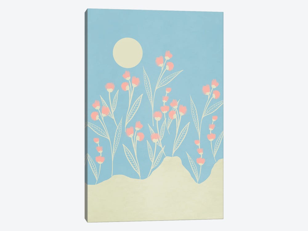 Spring Floral Vibes I by Viviana Gonzalez 1-piece Canvas Wall Art