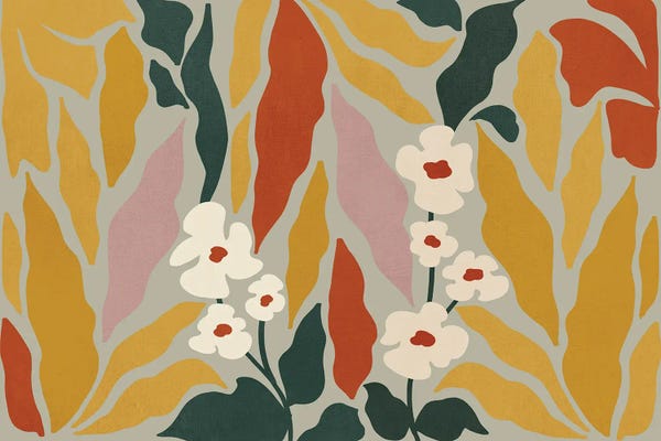 Minimalist Flowers: Aesthetic Nature III by Viviana Gonzalez