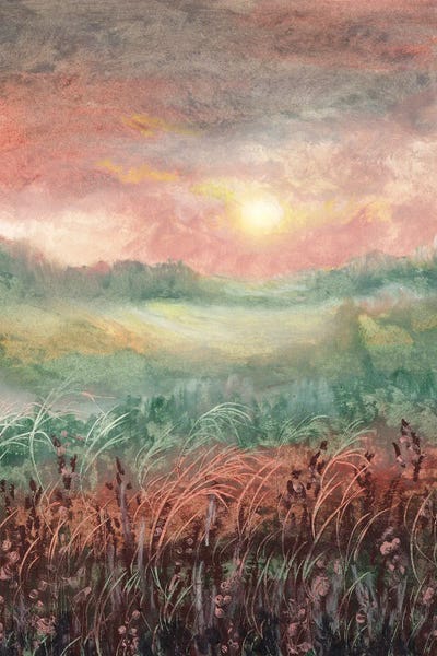 Viviana Gonzalez: Aesthetic Sunset Pink by Viviana Gonzalez