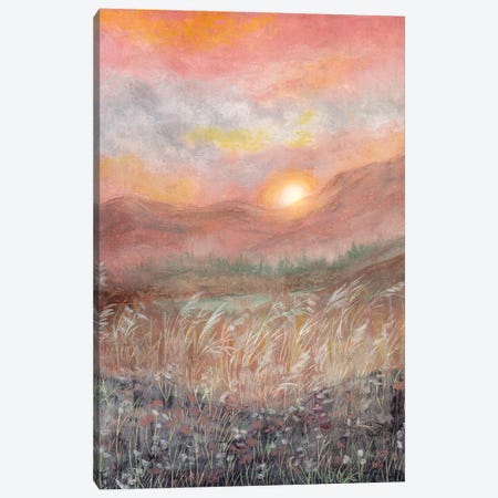 Aesthetic Magical Sunset Canvas Print #VGO309} by Viviana Gonzalez Canvas Art