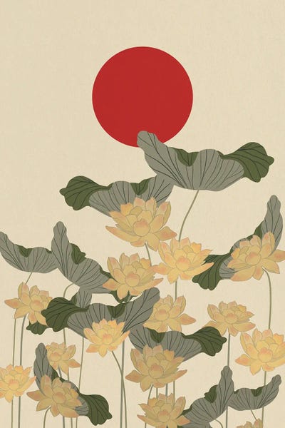 Viviana Gonzalez: Red Sunset Japan by Viviana Gonzalez