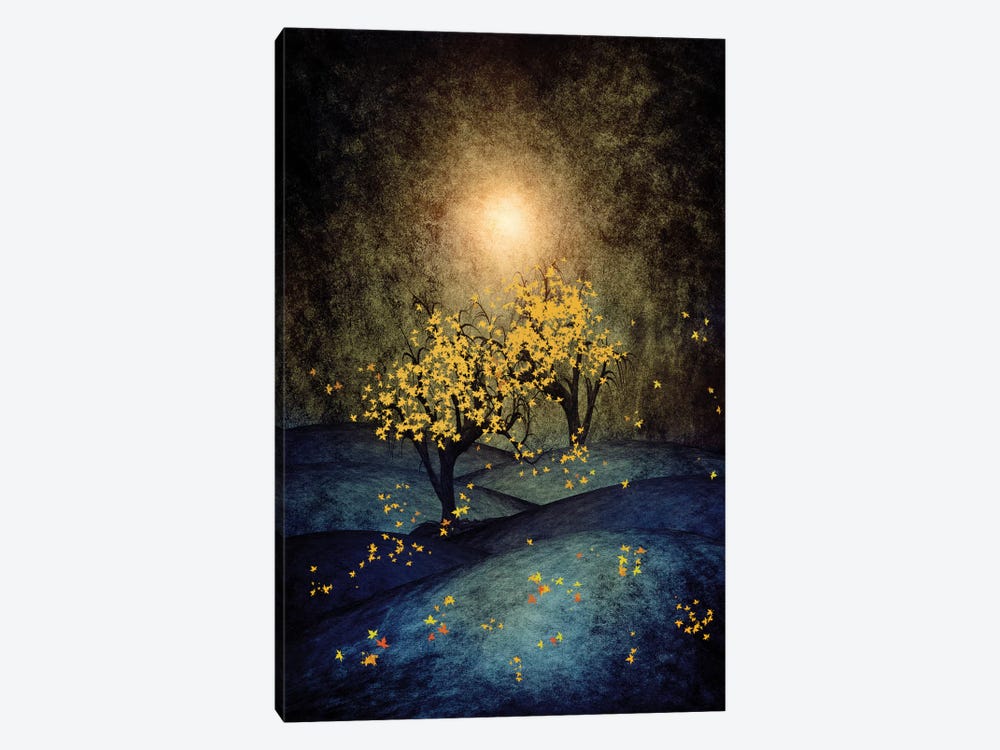 Yellow Autumn by Viviana Gonzalez 1-piece Canvas Artwork