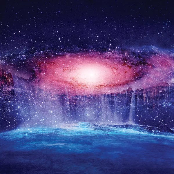 Night Sky: Andromeda Waterfall by Viviana Gonzalez