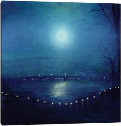 I'll Be Your Moon Canvas Art Print - Viviana Gonzalez