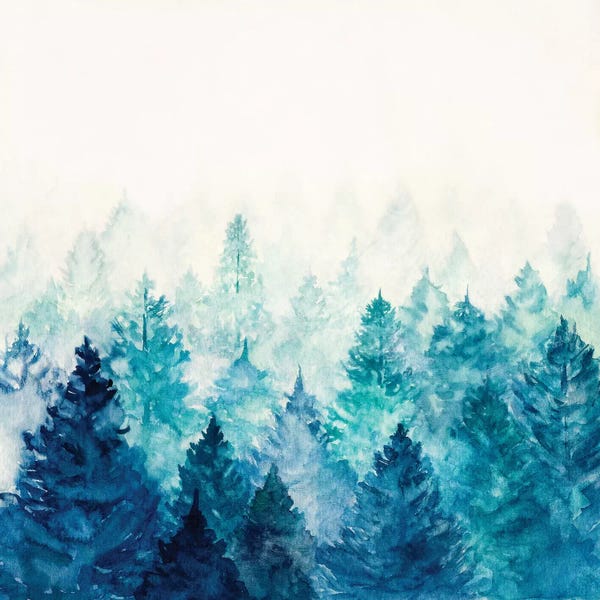 Evergreen Trees: Fade Away by Viviana Gonzalez