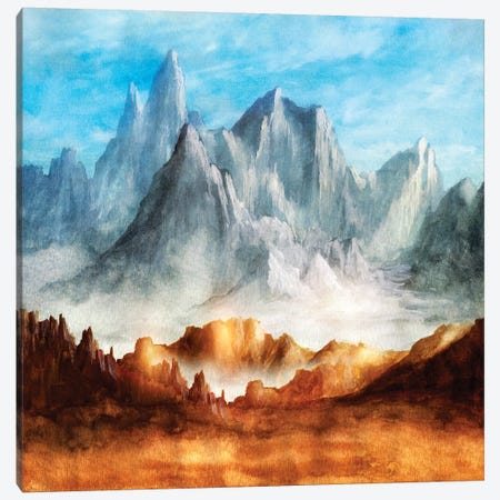 Over The Mountains I Canvas Print #VGO70} by Viviana Gonzalez Canvas Artwork