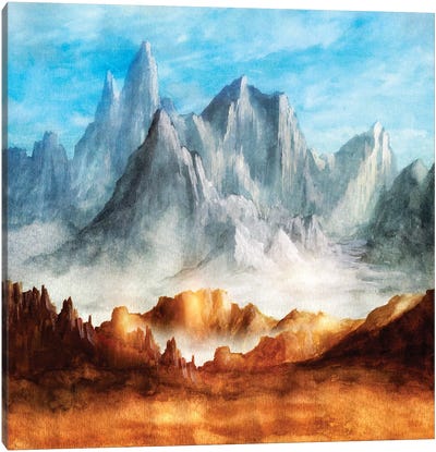 Over The Mountains I Canvas Art Print - Viviana Gonzalez