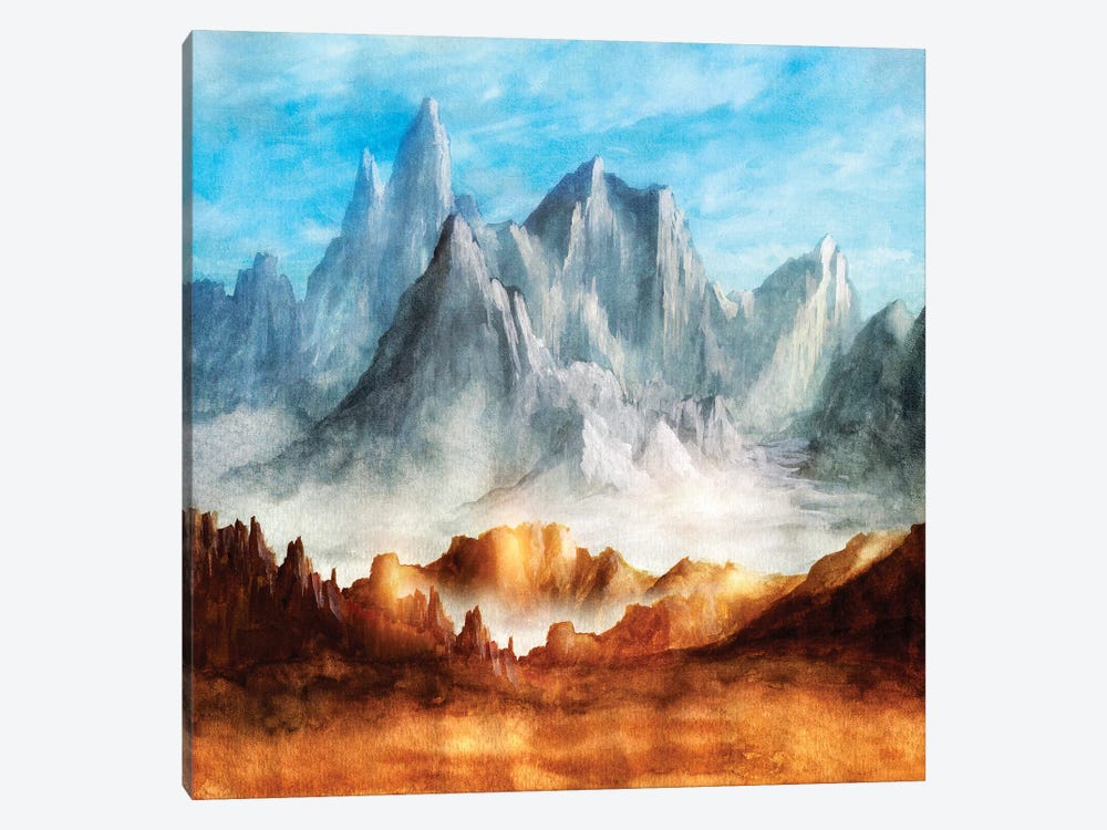 Over The Mountains I by Viviana Gonzalez 1-piece Canvas Artwork