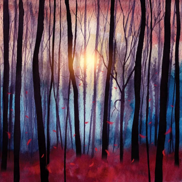 Viviana Gonzalez: Red Feather Dance II by Viviana Gonzalez