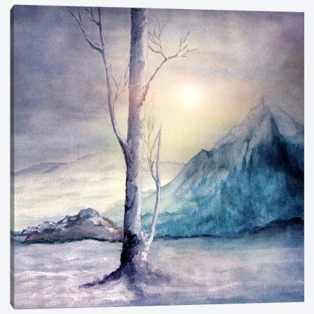 Winter Melody Canvas Print #VGO73} by Viviana Gonzalez Canvas Artwork