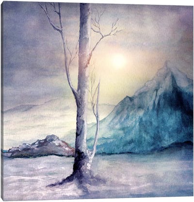 Winter Melody Canvas Art Print - Viviana Gonzalez