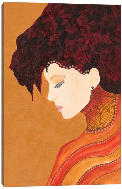 Anne Canvas Art Print - Viviana Gonzalez