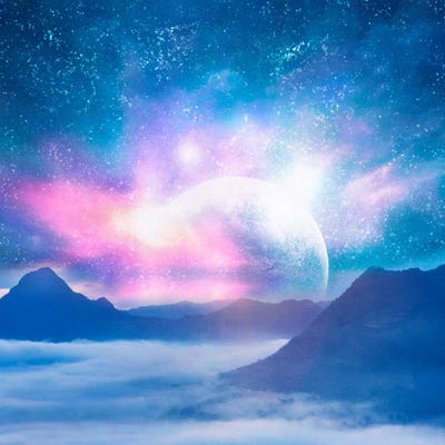 Dreaming by Viviana Gonzalez framed canvas print