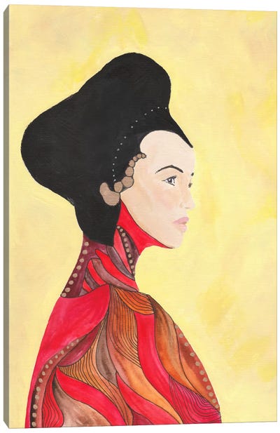 Iris Canvas Art Print - Art by 50 Women Artists