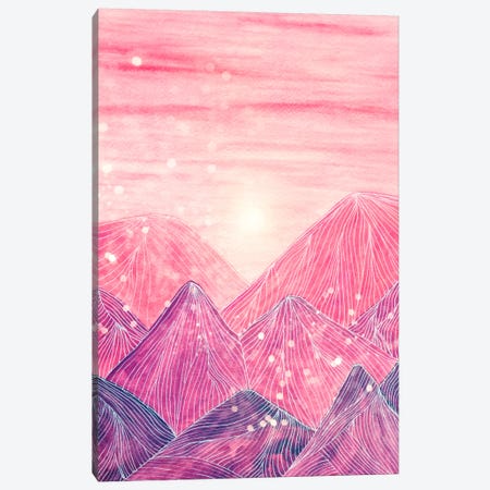 Lines In The Mountains XXI Canvas Print #VGO86} by Viviana Gonzalez Canvas Wall Art